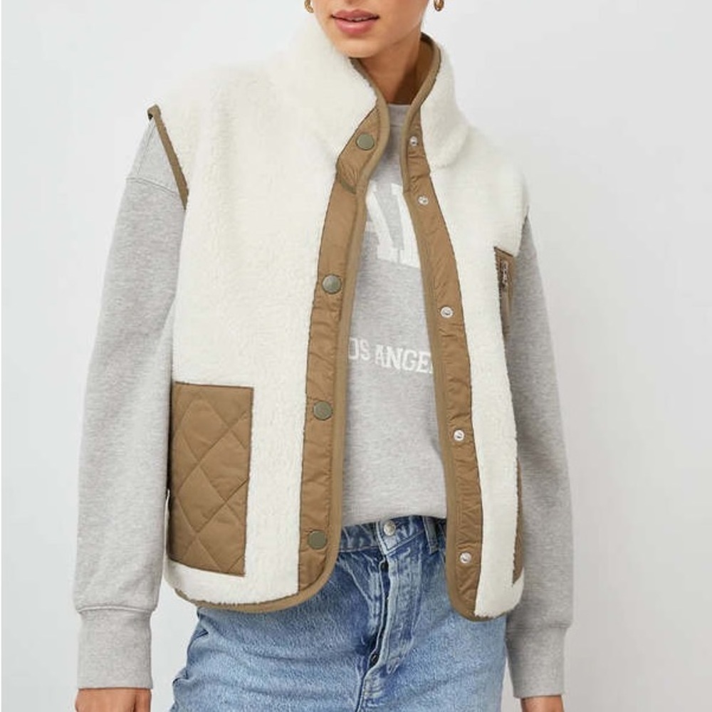 Rails Sherpa Fleece Pryanka Vest Sz XS - Picture 2 of 14